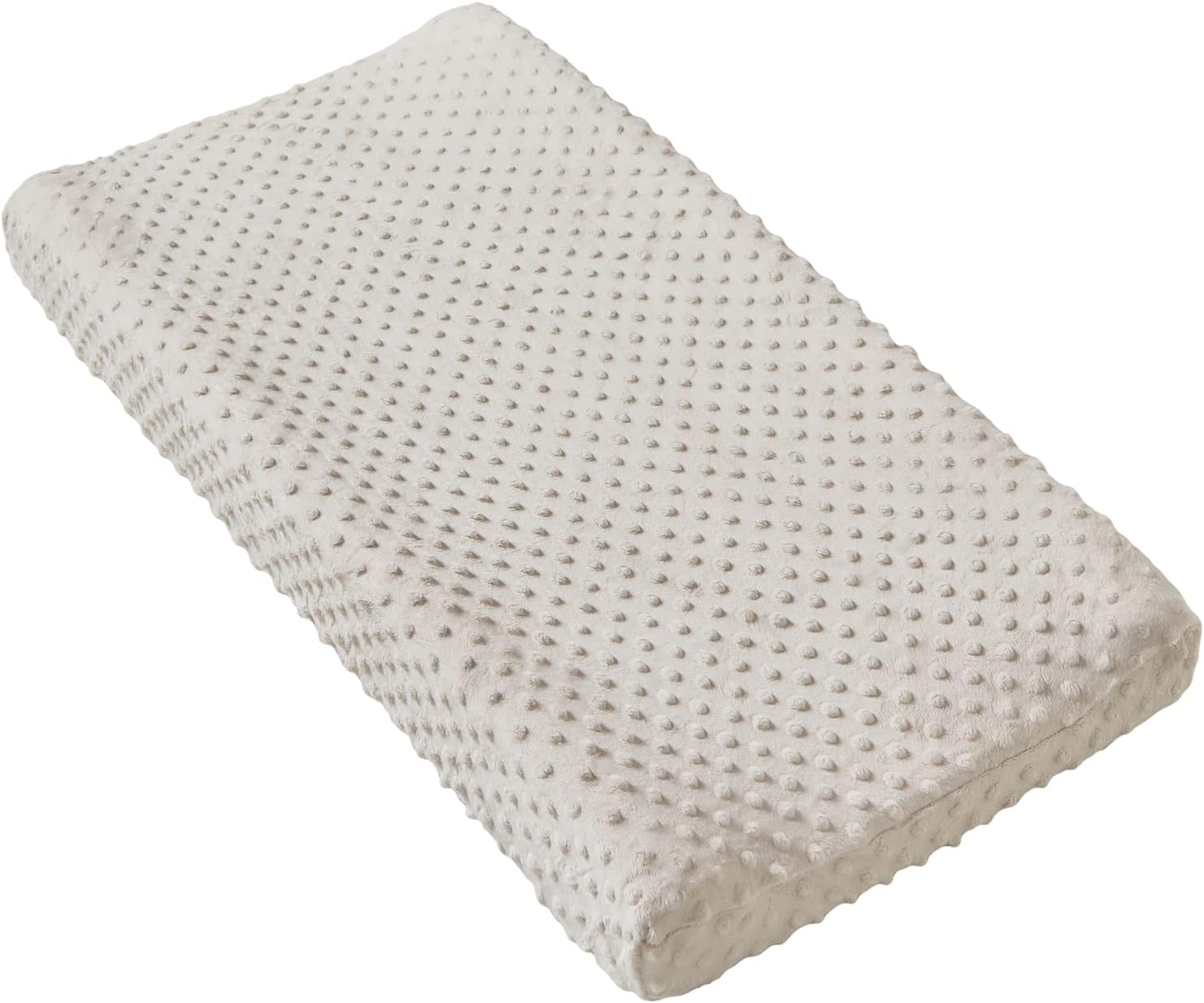 Changing Pad Cover Super Soft Dots Skin-Friendly Breathable Wipeable Changing Table Sheets for Baby Boy and Baby Girl (Pristine) image number 3