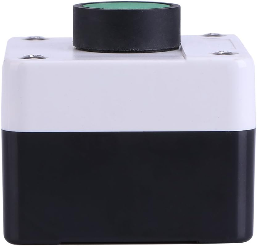 Button Switch Box - One Button Control Box IP54 Weatherproof Green Push Button Exit Button Automatic Gate Opener image number 6