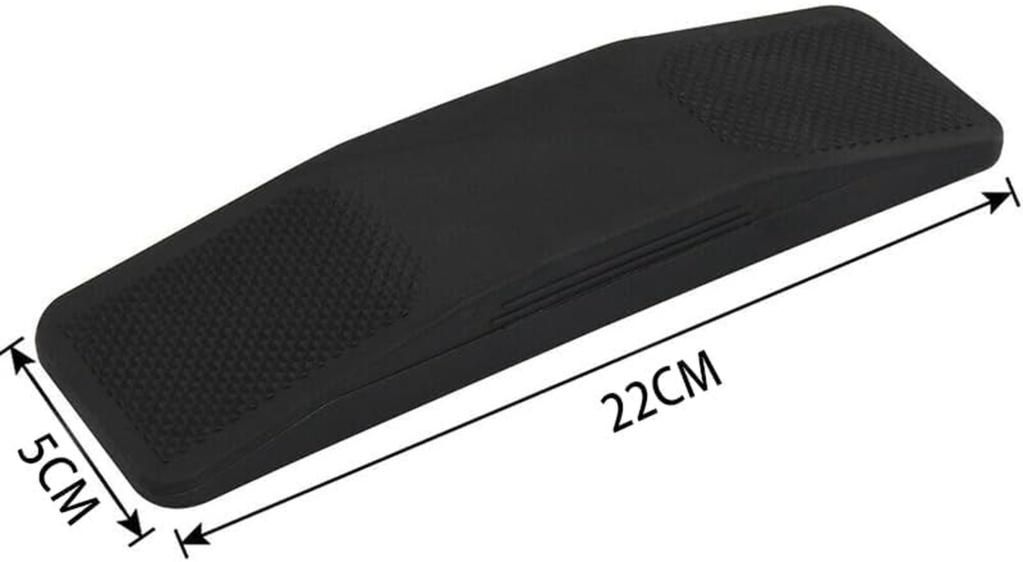 AIMALL Horses Dogs Grooming Brush 6-In-1 Shedding Grooming Massage Kit Neat Pet Comb, Durable Rubber Comb, 9X2.56 Inches, Black image number 3