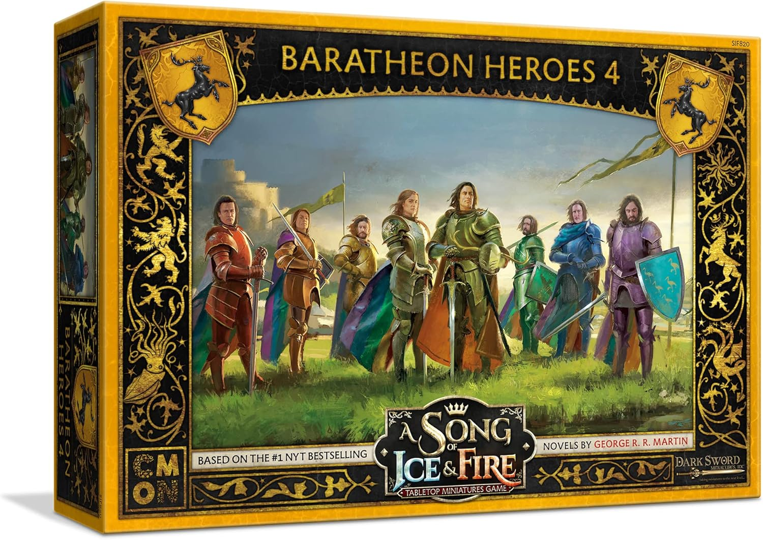 CMON a Song of Ice and Fire TMG - Baratheon Heroes 4 image number 1