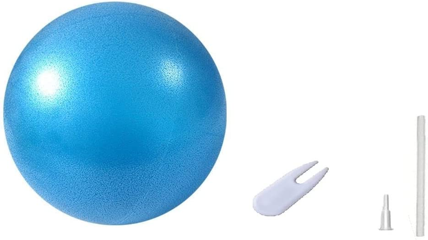Small Exercise Ball - 9 Inch Mini Pilates Ball for Yoga, Core Training, Physical Therapy, and Fitness