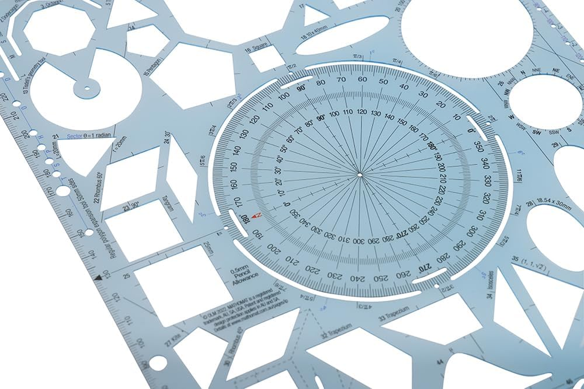 Mathomat V7. Designer Student Pack Template in Wallet with Drawing Ideas Poster image number 6