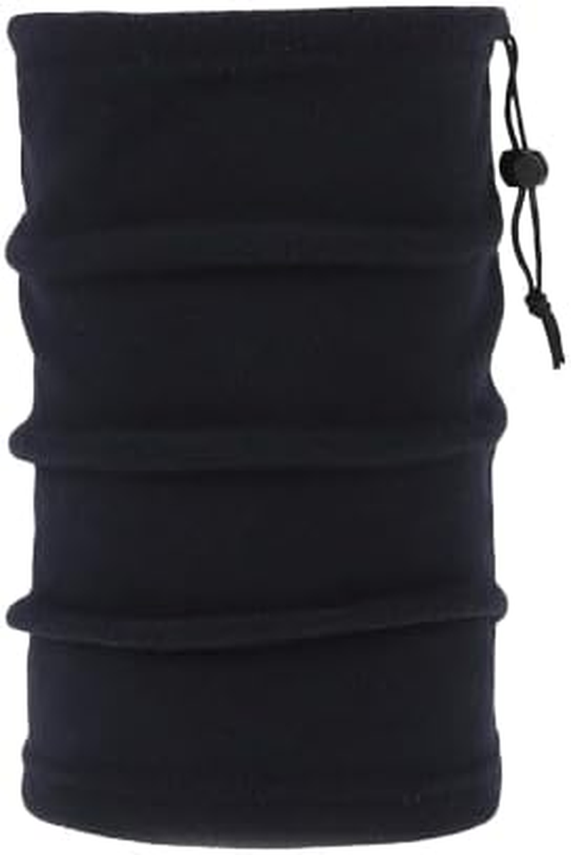 Winter Warm Neck Gaiter Fleece Neck Warmer Windproof Sports Headwear Skiing Neck Protector Plush Hat Cycling Face Mask - Blue image number 2