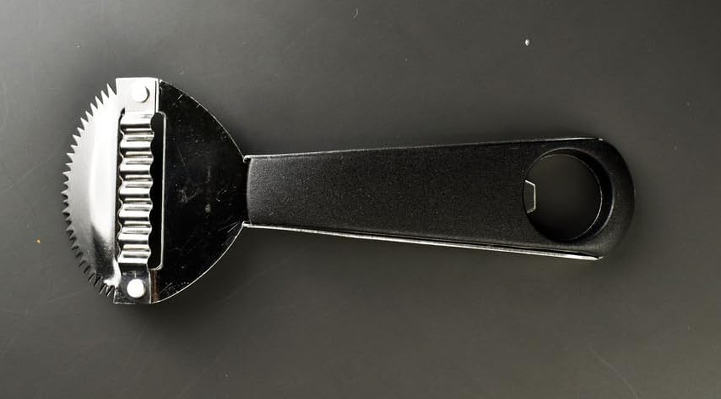 Traditional Coconut Scraper with Handle, Stainless Steel Blade, Kitchen Grater Tool Meat Removal Vintage Kitchen Tool (Stanless Handle) image number 1