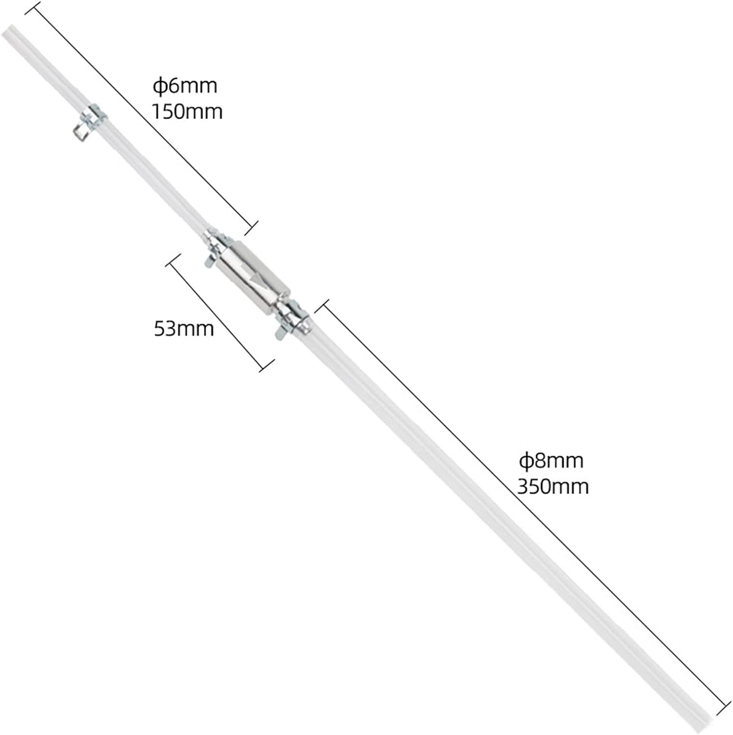 RCKEY Hydraulic Brake Bleeder Tool Lockable Automotive Brake Fluid Bleeder Bleeding Hose with Non Return One Way Check Valve image number 4