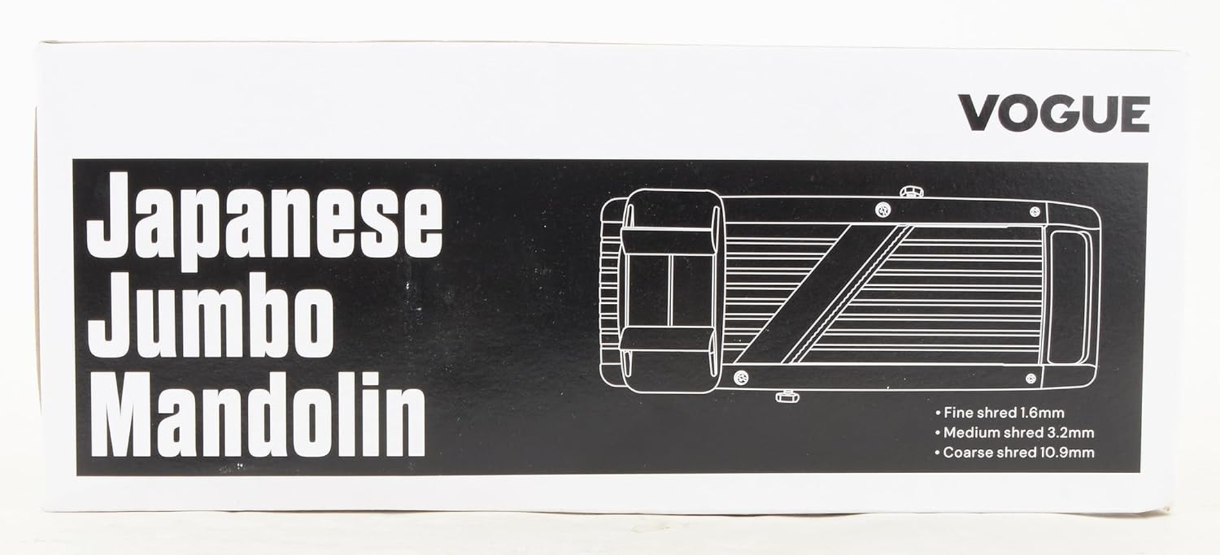 Vogue Jumbo Japanese Mandolin, 347 X 132 X 26Mm image number 2