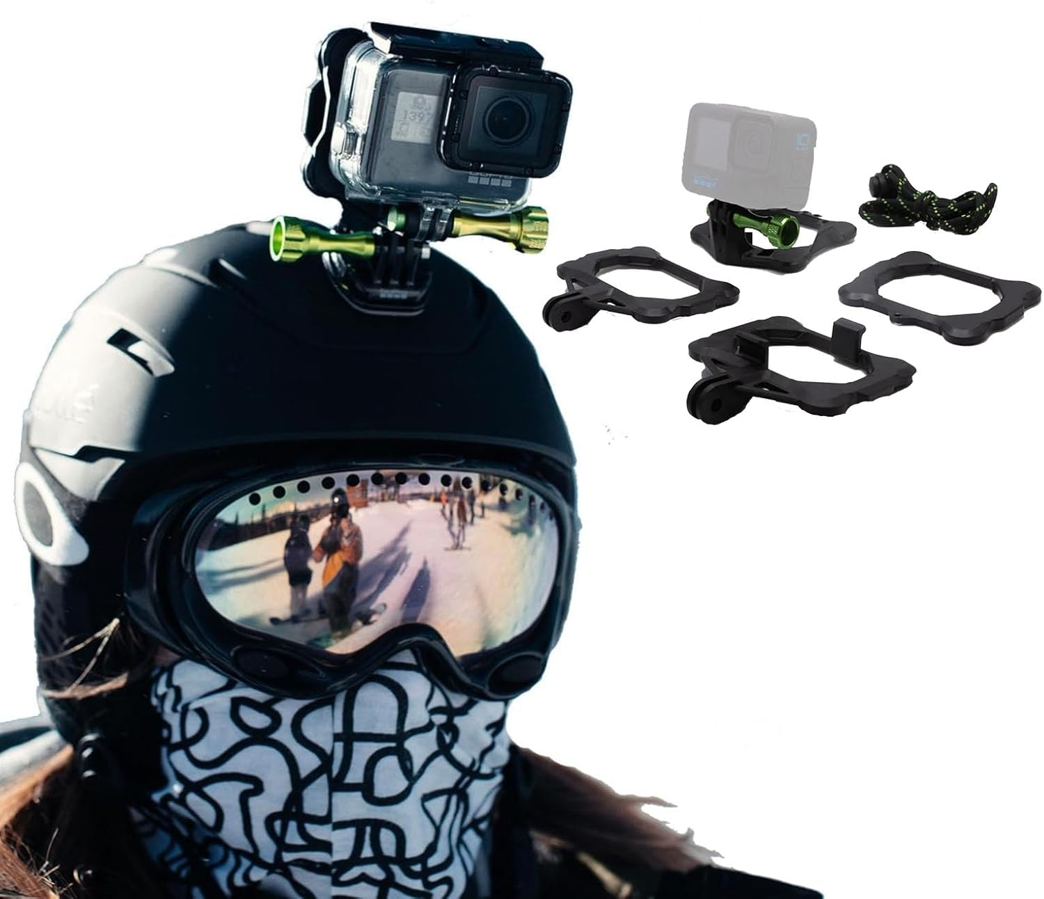 SNAP Mounts PRO &ndash; Magnetic Action Camera Mount for Gopro Compatible with Gopro Hero, Gopro Max, DJI Osmo Action image number 6