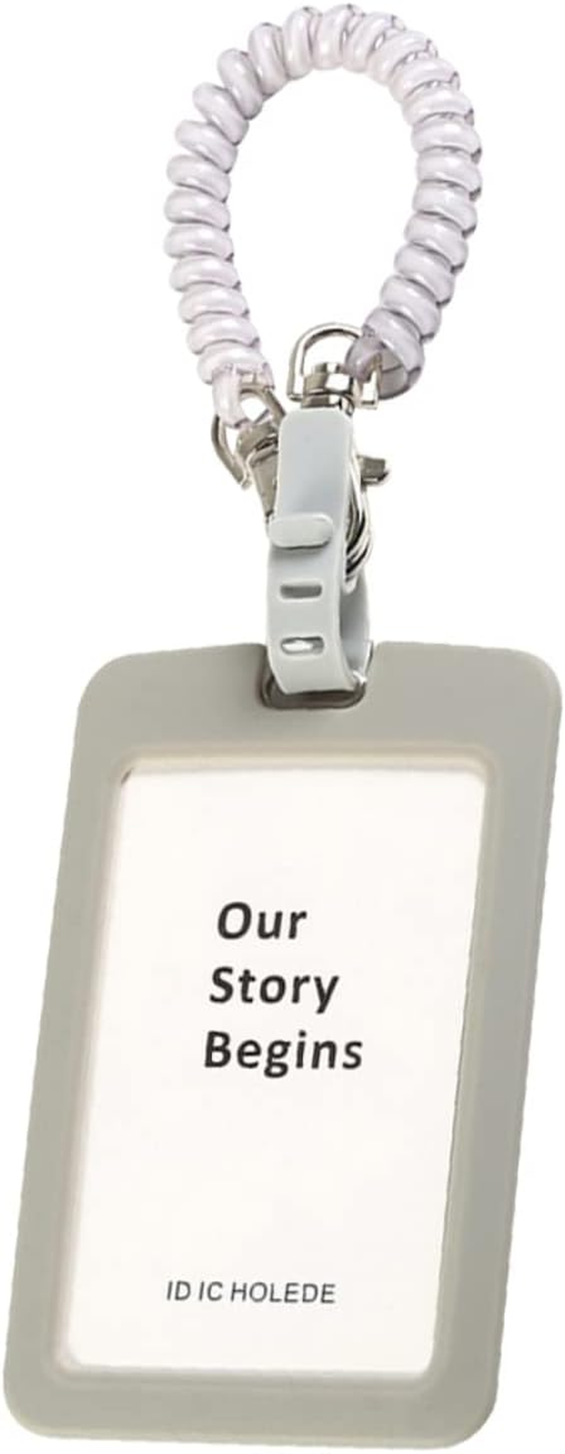 Holibanna 2Pcs Silicone Luggage Tags Id Holder Spring Rope Cutebadge Holder for Suitcases Luggage Tags