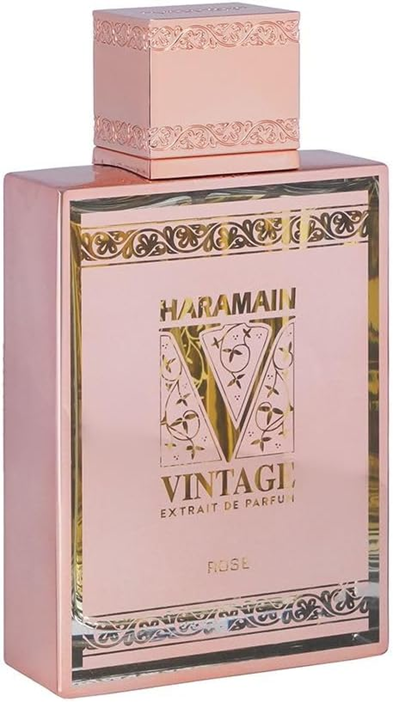 Al Haramain Vintage Rose - Perfumes for Women and Cologne for Men - Captivating Fragrance with Bergamot - 100 Ml Extrait De Parfum Spray image number 2