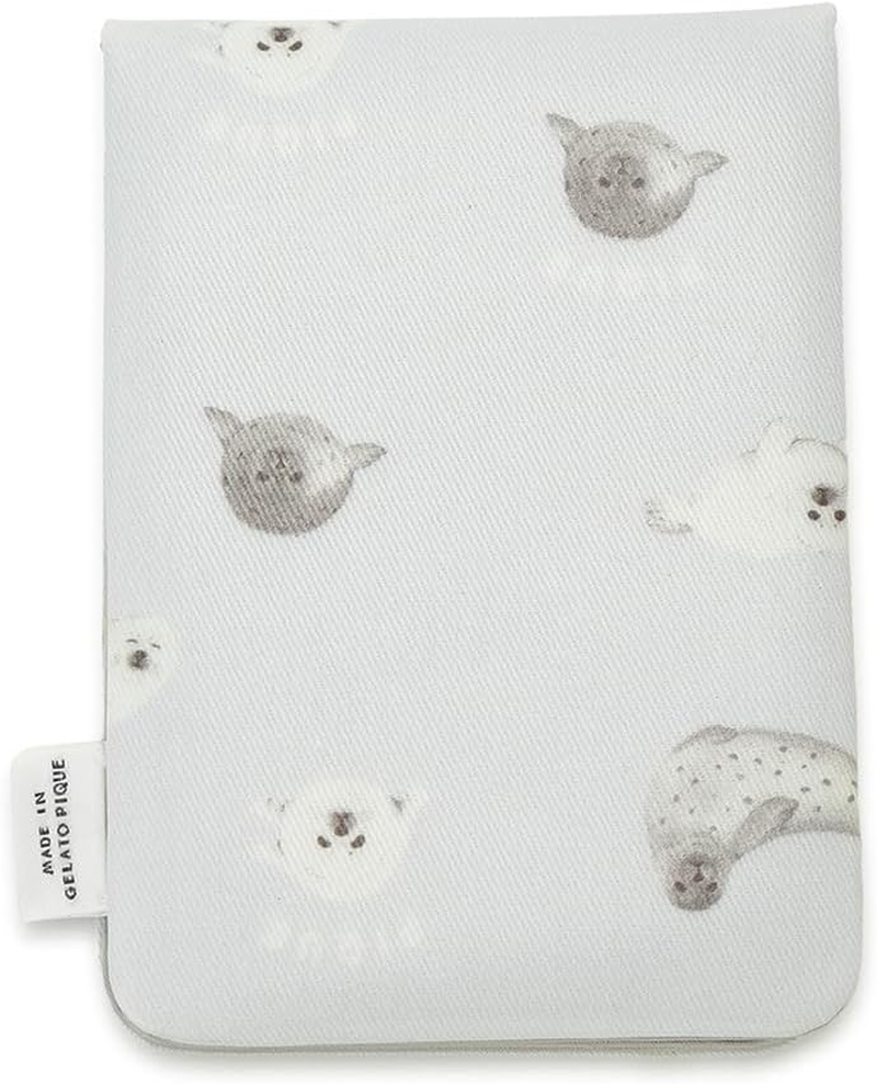 Gelato Pique PWGG252584 BLU Folding Mirror with Sealing Pattern Coating, Blue, F - Blue image number 5