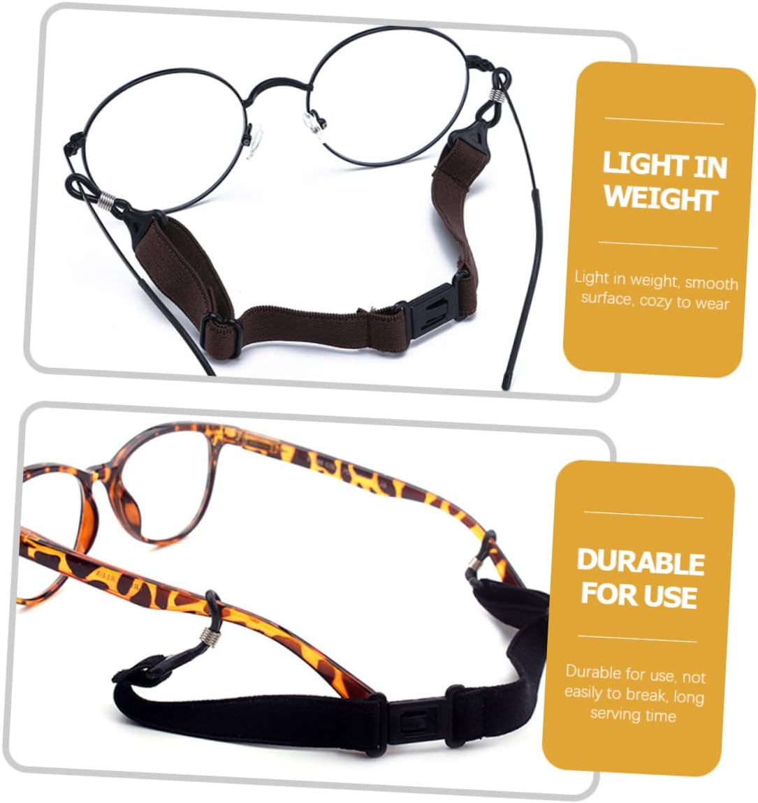 OATIPHO 3Pcs Glasses Rope Adjustable Eyewear Strap Anti-Slip Eyeglass Holder Accessories