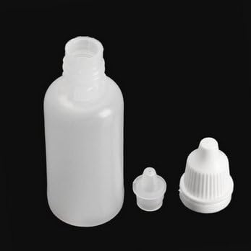 Erioctry 50Pcs 10ML/8ML/15ML/20ML/30ML Empty Plastic Dropper Dropping Bottles(Drops of Plug Can Removable) Portable Plastic Bottle Eye Liquid Dropper Refillable Bottles Containers (30Ml) image number 4