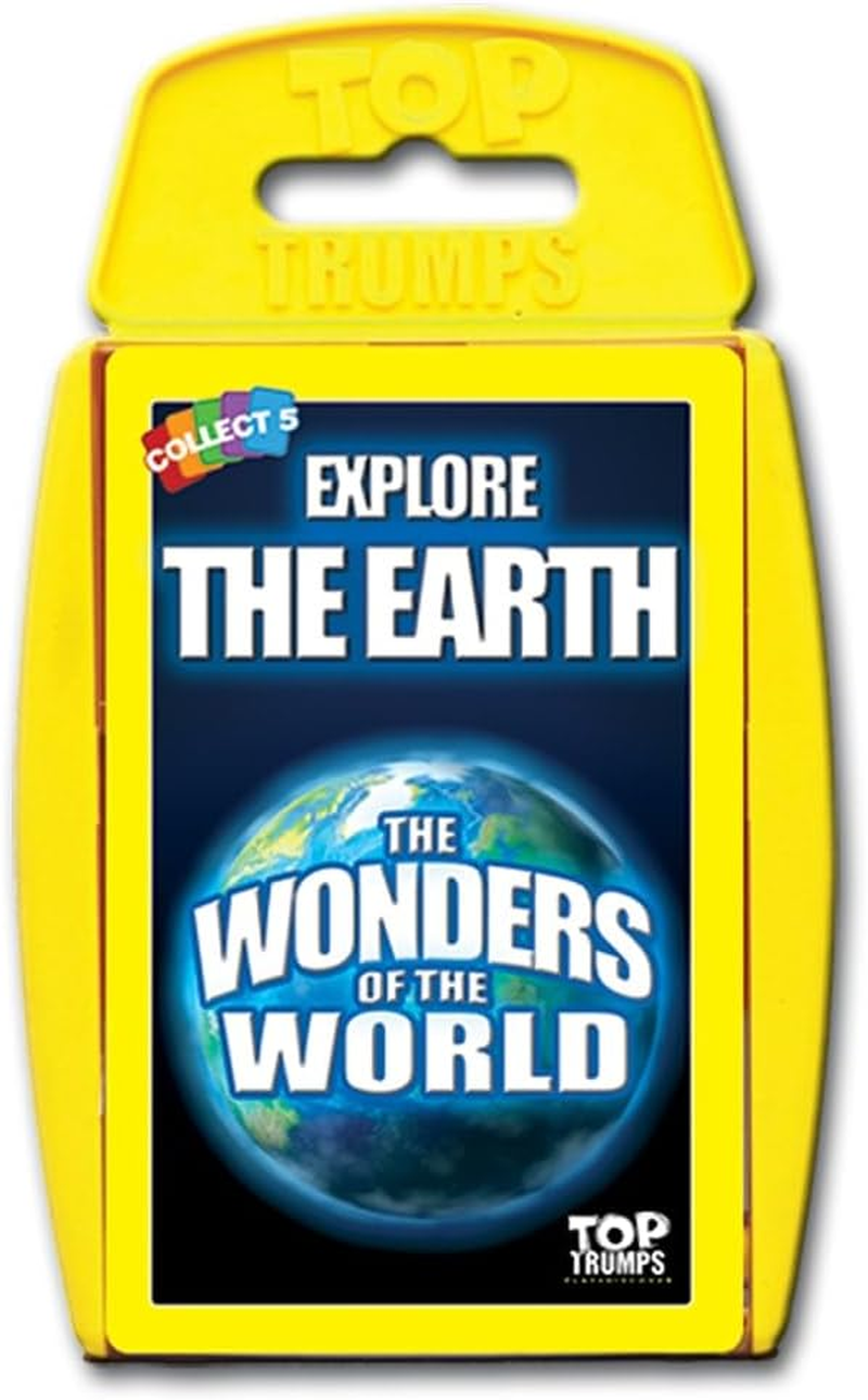 Winning Moves Australia Top Trumps Card Game - Wonders of the World