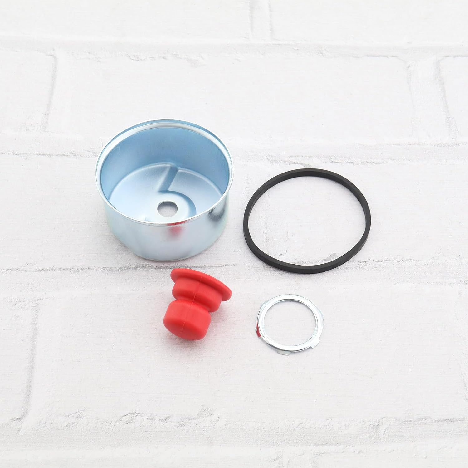 SG Store 2Sets Carburetor Float Bowl & Needle Seat Kit Primer Bulb O-Ring Repair Kit Compatible with Tecumseh 631867 631021B 631021A 631021 36045A Lawn Mower Carb image number 4