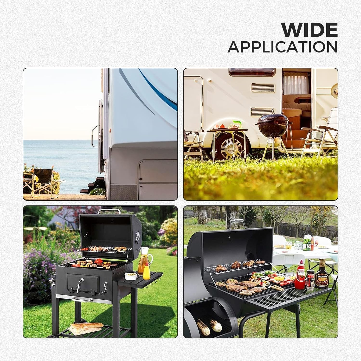 Dophee 1/4Inch RV Quick Connect Fittings Adapter Valve, Shutoff Valve and Full Flow Plug Kit for RV, Camper, Trailer,Bbq, Sturdy and Durable,No Leakage image number 1