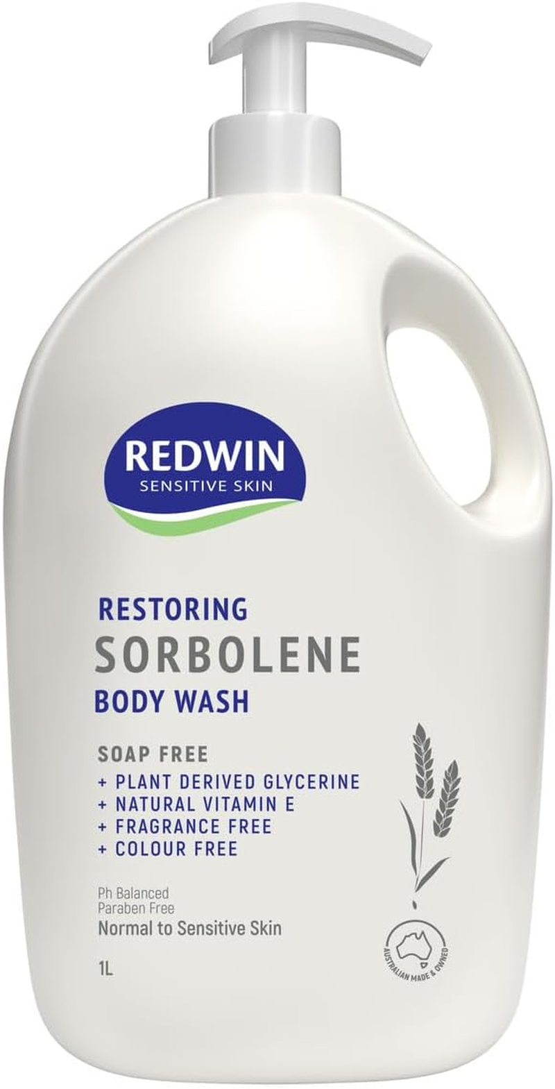 Redwin Sorbolene Body Wash with Vitamin-E 1 Litre