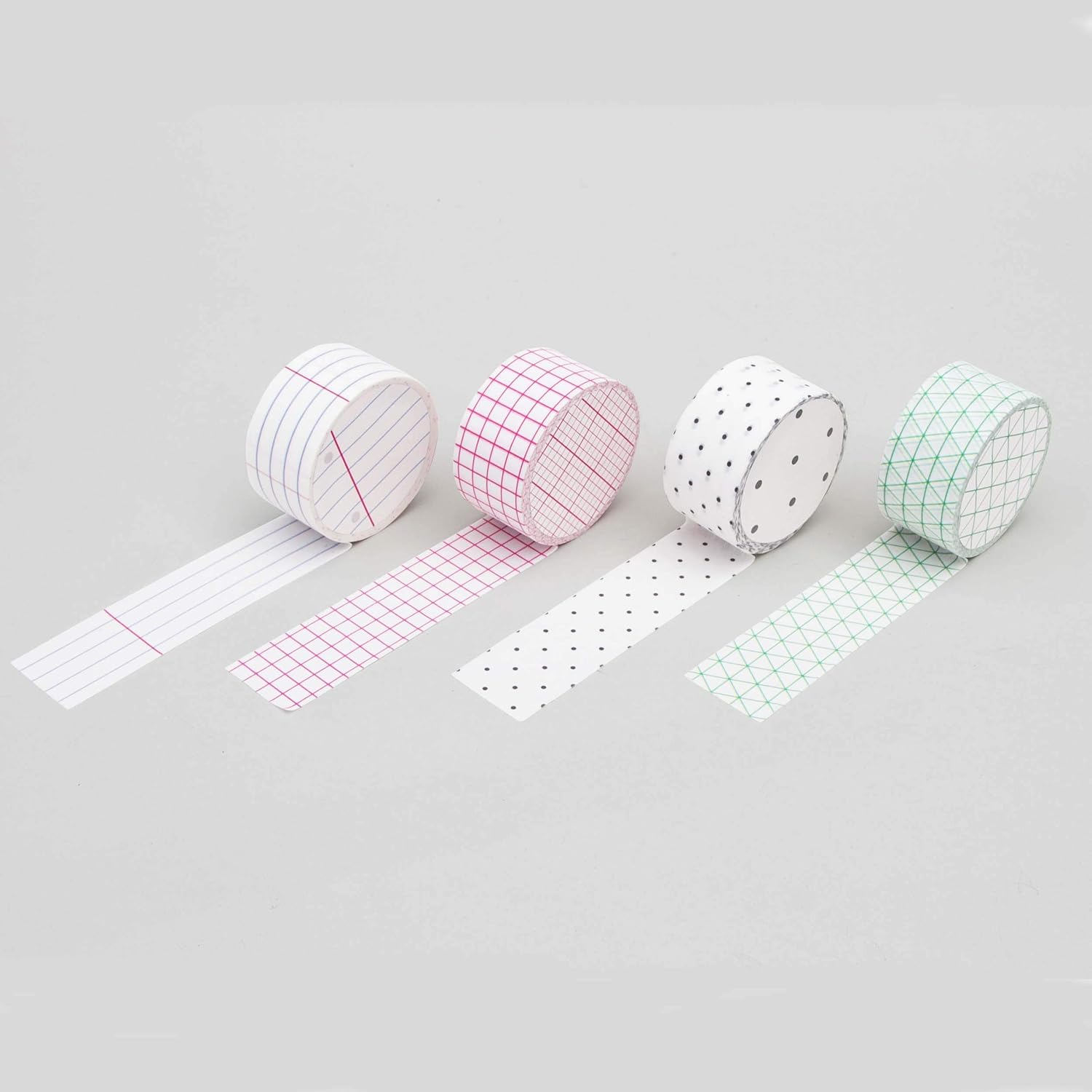 Suck UK Memo Washi Tape | Art Supplies | Decorative Paper Masking Tape | Coloured Adhesive Tape | Set of 4 Cool Selotape Rolls | Craft Supplies | Scrapbooking Accessories | Japanese Stationery image number 6