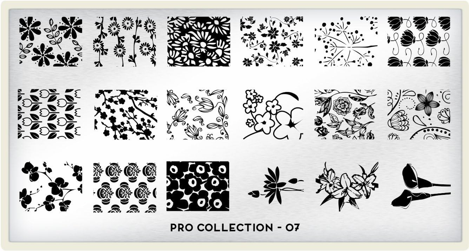 Moyou-London Nail Design the Pro Stencils Collection 07