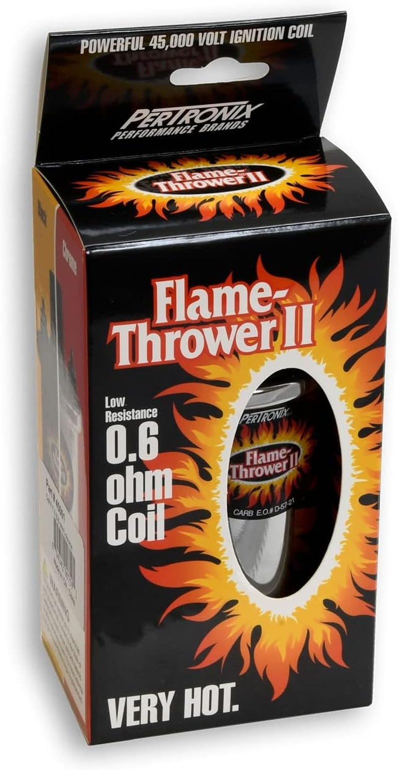 Pertronix 45001 Flame-Thrower II 45,000 Volt 0.6 Ohm Coil