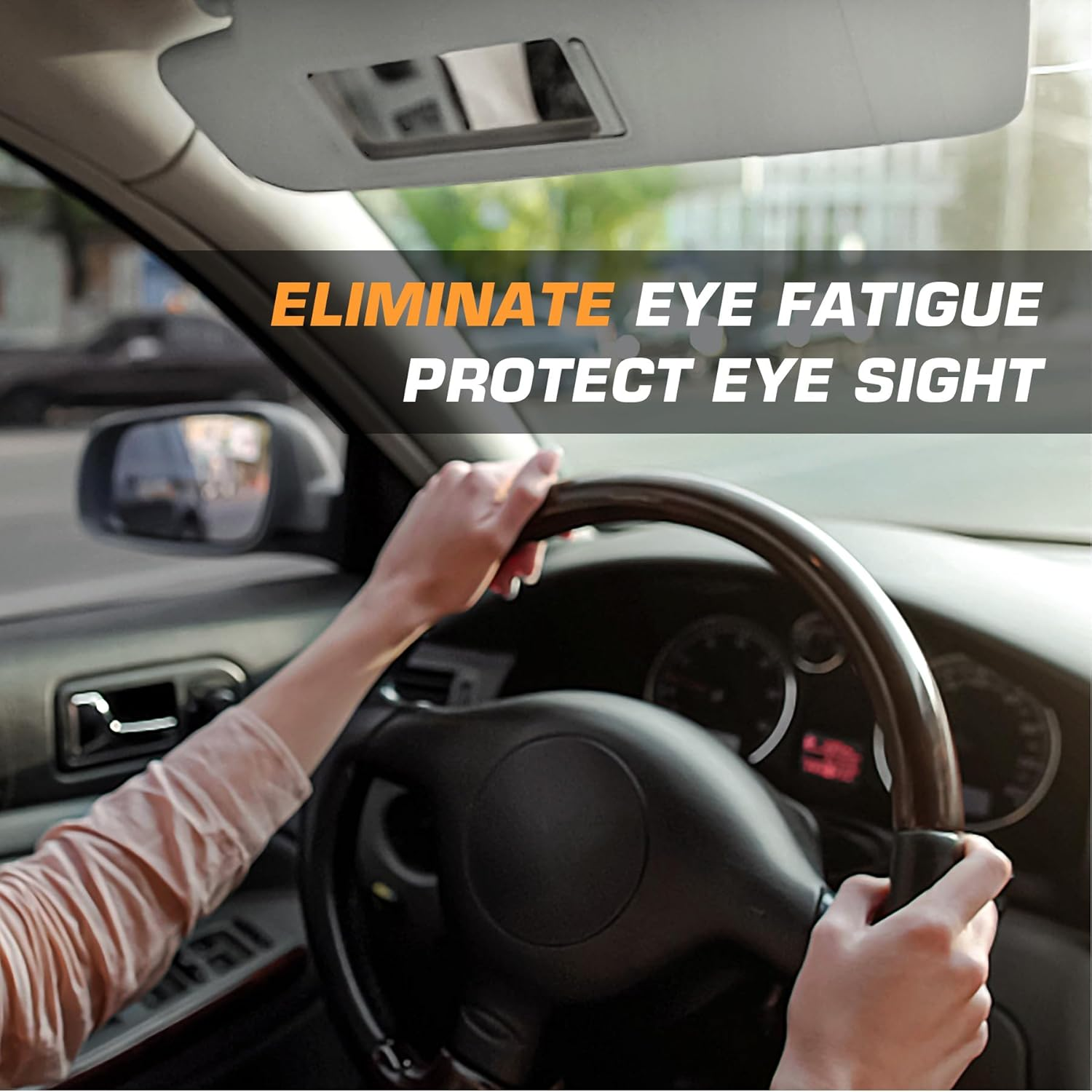 Tadaauto Simple/Functional Right Passenger Side Gray Sun Visor for Mazda 3 2010-2013, Vehicle Sun Visor, Compatible with Passenger Car image number 1