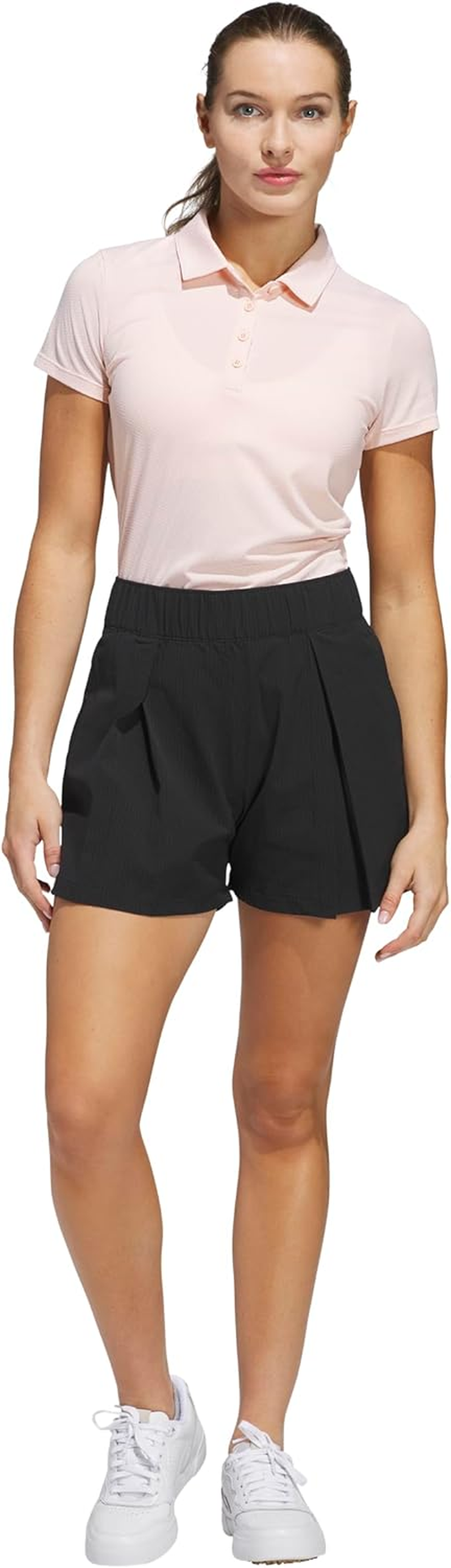 Adidas Women'S Go-To Pleated Short, Collegiate Navy, Medium