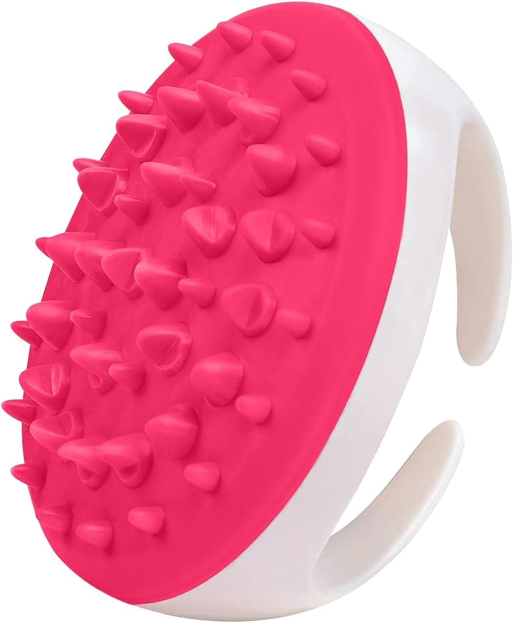 WADY Silicone anti Cellulite Massager, Hand-Held Massager Body Brush Cellulite Reduction, Cellulite Remover, Improve Circulation, Body Massager, Exfoliator, Fat Roller Use with Creams and Oils (Pink) image number 4