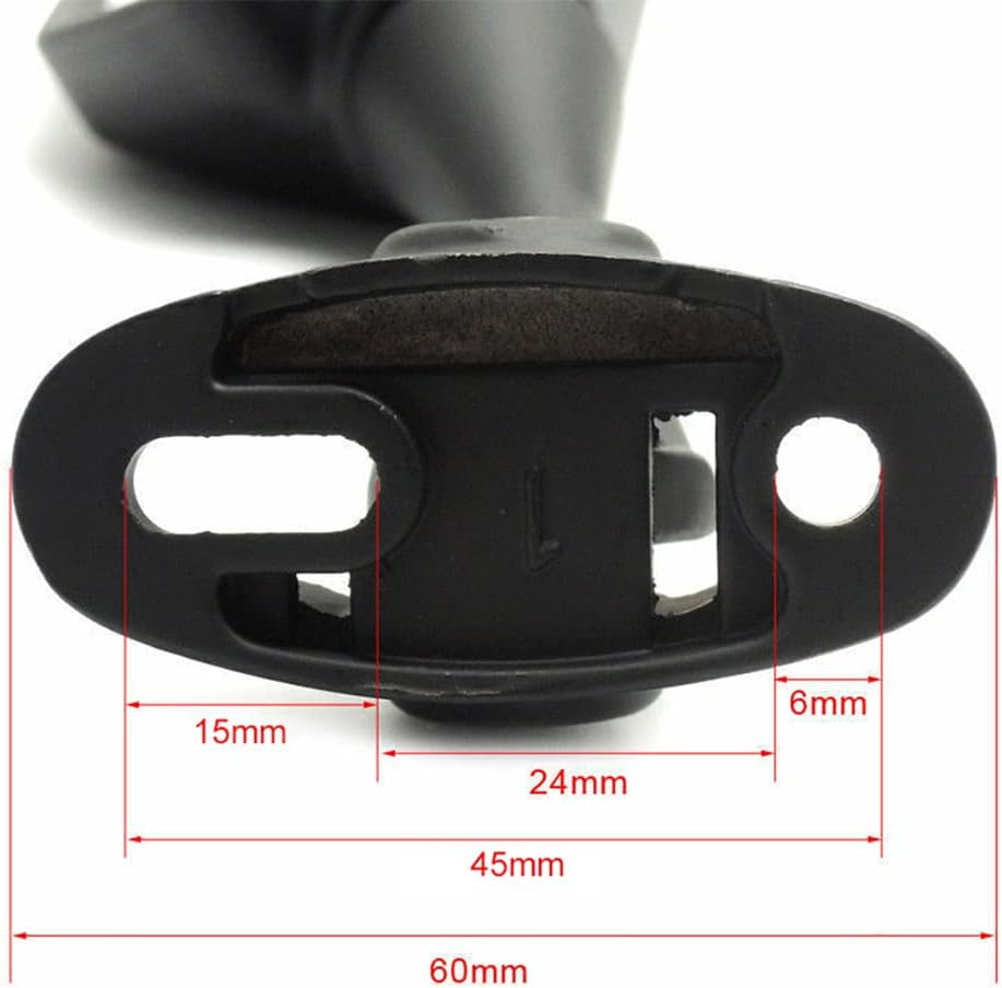 Pair Motorcycle Rear View Mirrors for HYOSUNG GT125R / GT250R / GT650R / GT650S image number 5