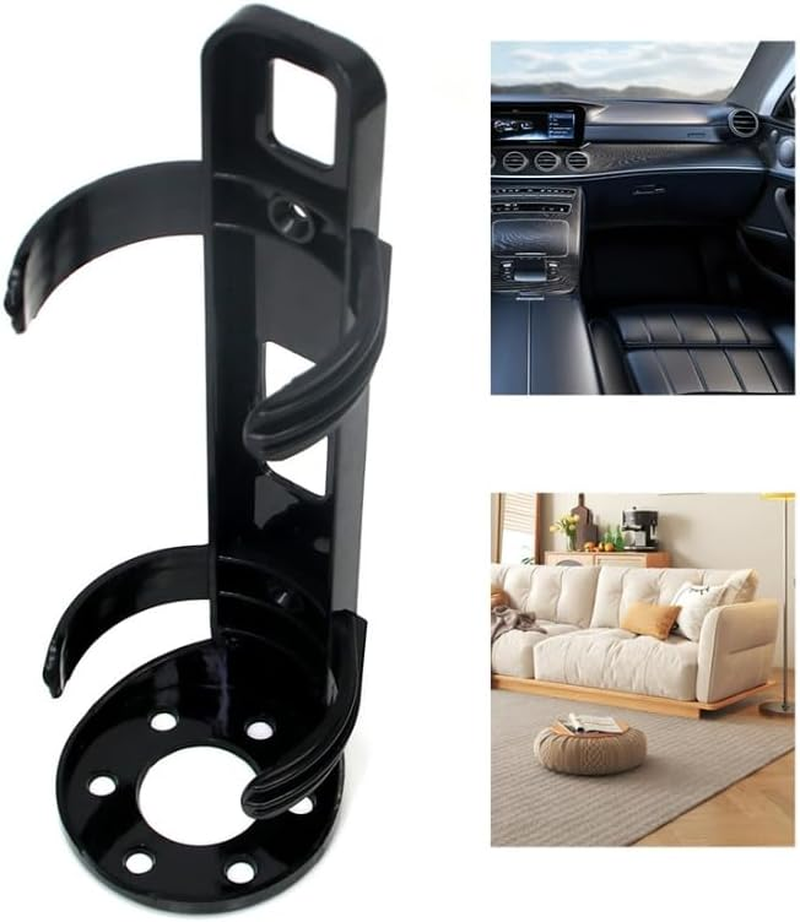 1 Pcs PVC Car Fire Extinguisher Mount Stable Mounting Bracket, with Velcro for Car and Truck Portable Fire Extinguisher Stand Truck Fire Extinguisher Mount for Car image number 5