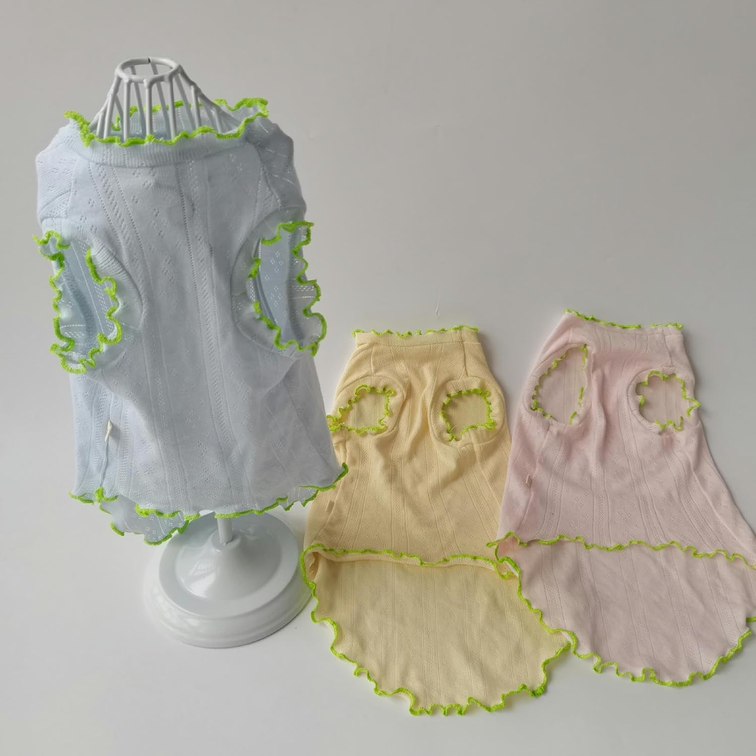 IUOUTG Sphynx Cats Shirt Hairless Cat Clothes Summer Sleeveless Thin Kittens Vest Funny Pullover Cat Pajamas for Sphynx, Cornish Rex, Devon Rex image number 4