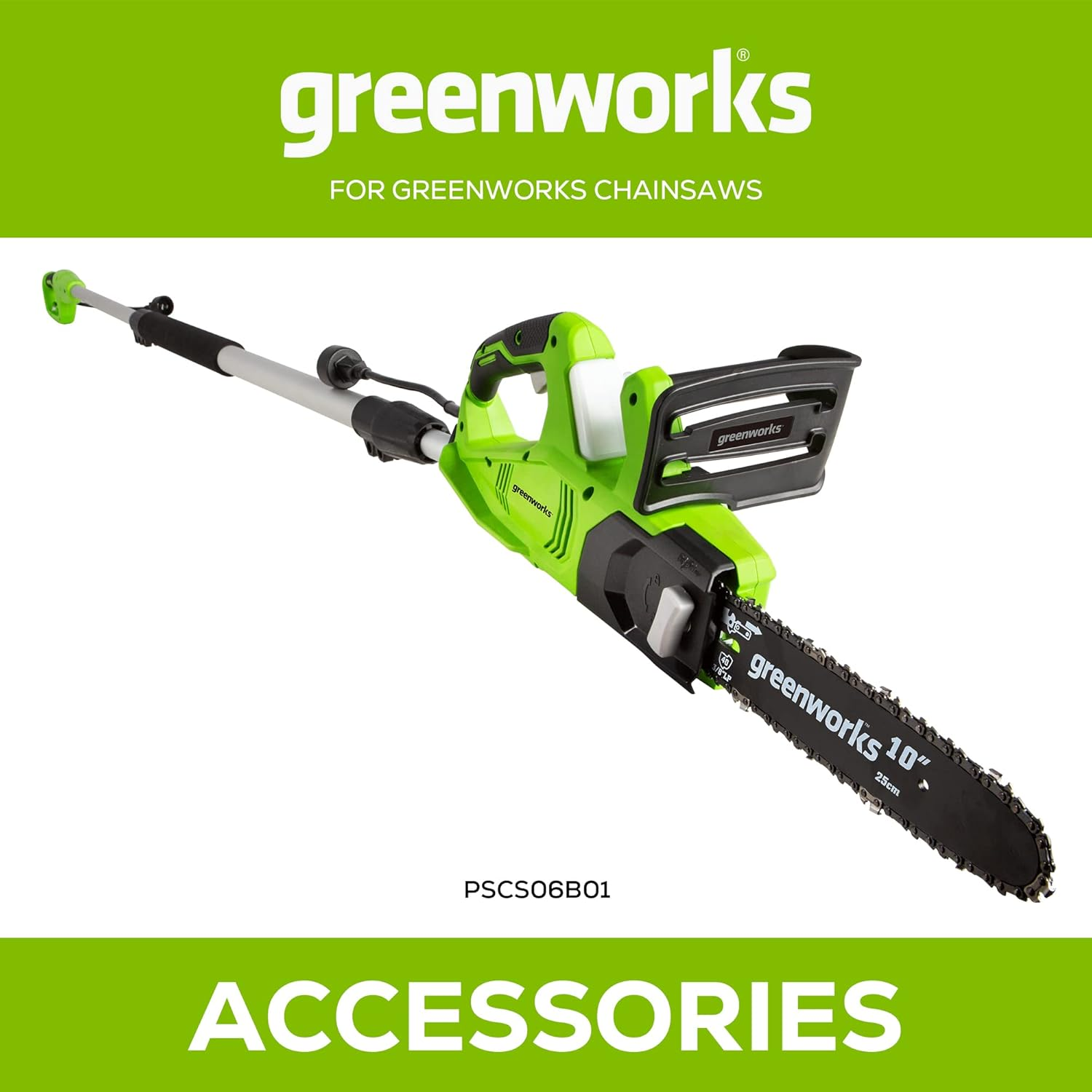 Greenworks 10-Inch Replacement Chainsaw Chain 29052 image number 6