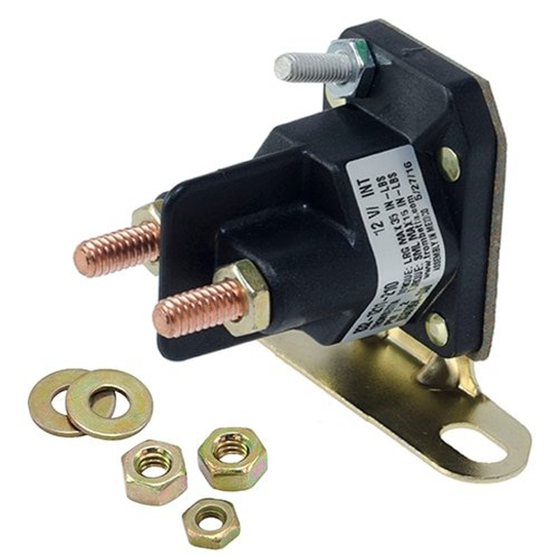 CAFF&Eacute; TROMBETTA DAL 1890 OEM Starter Solenoid Relay Switch, 3 Terminals, 12V, Automatic Operation, DIN Rail Mount, Replaces: M008986-000, 8321211210 image number 2