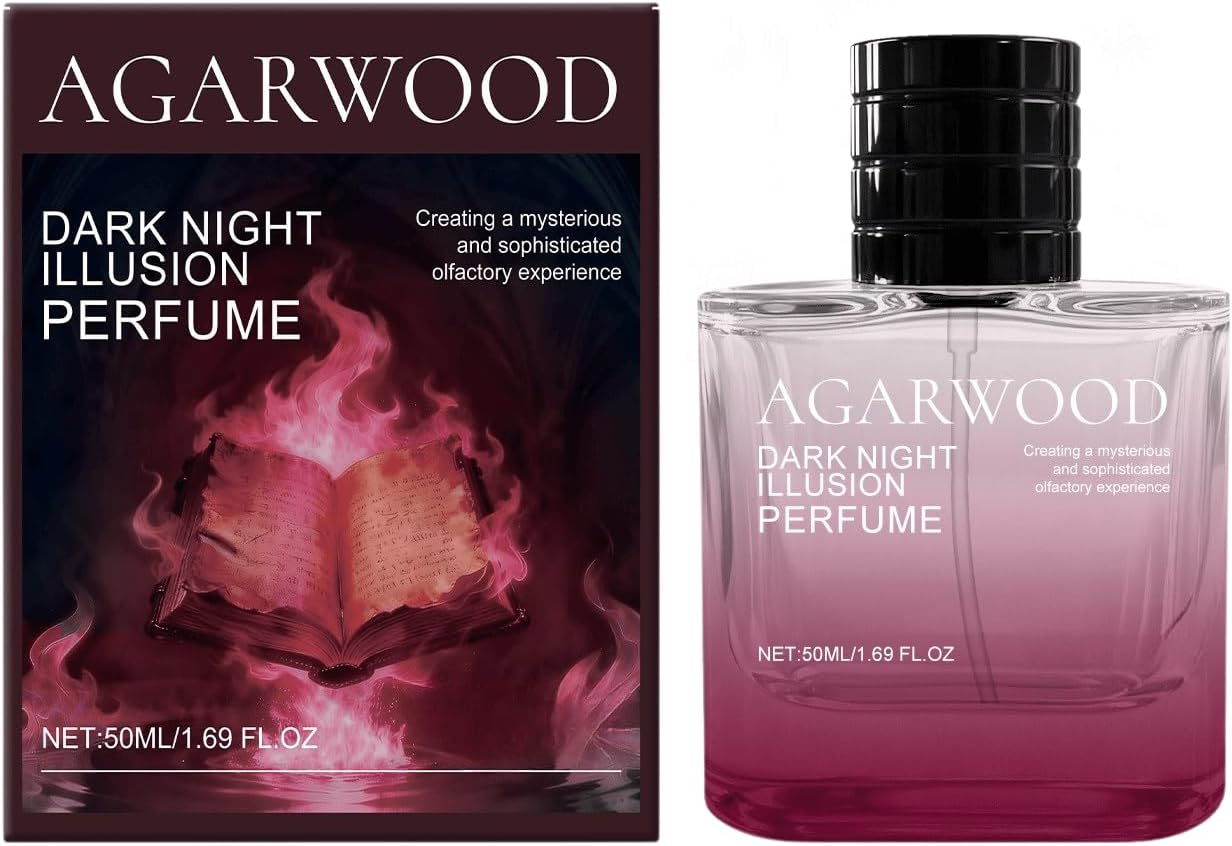 Dark Oud Eau De Parfum &ndash; Soft & Subtle Fragrance Mist for Daily Use, Light Aromatic Scent for Hair & Body (2Pcs)