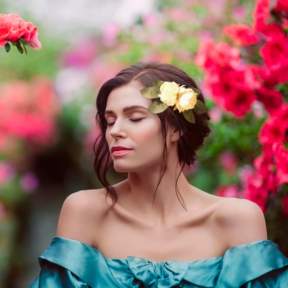 Girls Women Victorian Lolita Flat Bonnet Cap Tea Party Sun Hat Lace Bows Flower Ribbons Straw Hats image number 1