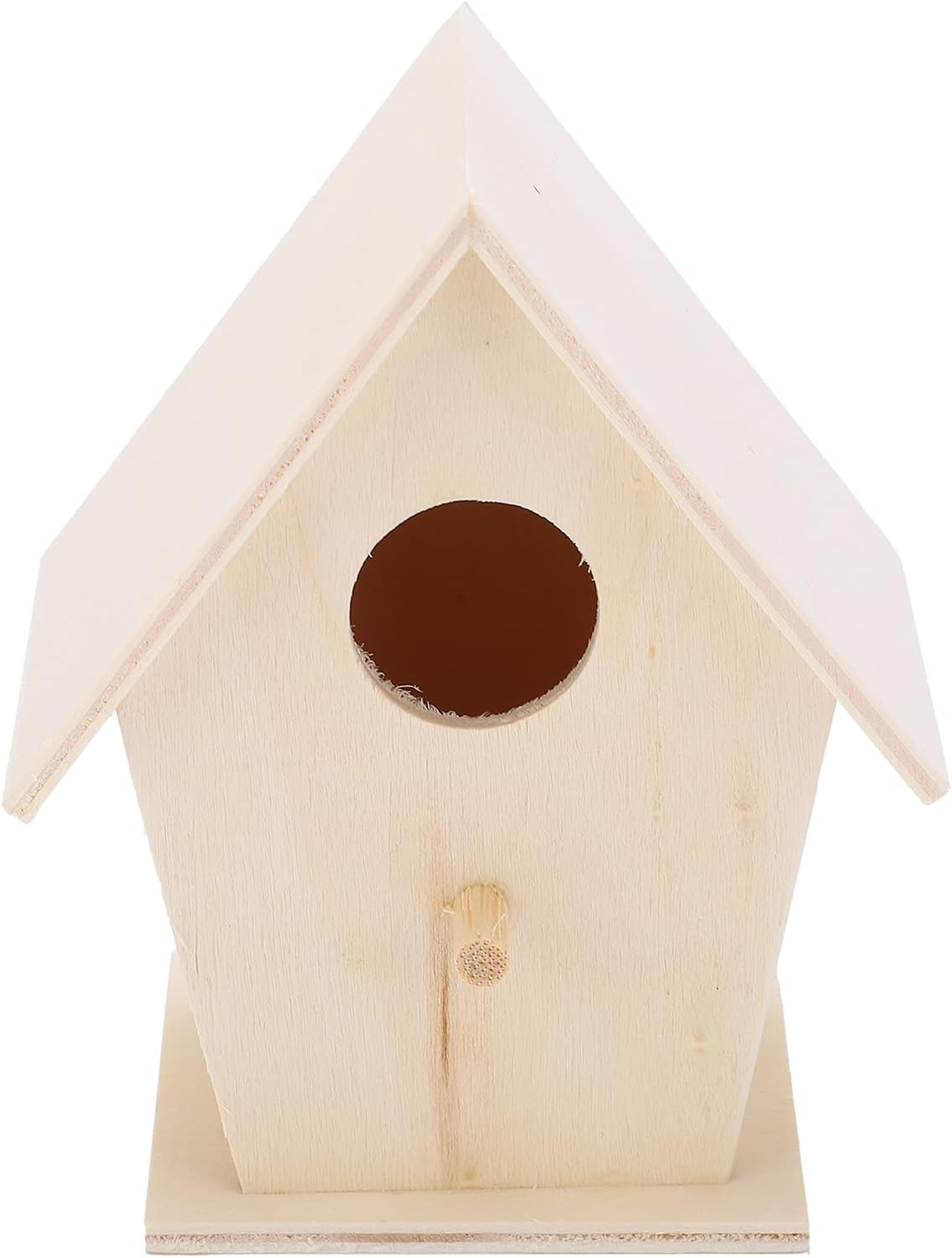Wooden Bird House, Mini Outdoor Hanging Birdhouse Bird Nesting Box Garden Balcony Courtyard Ornaments, Birds Nests for Parrots Sparrow and Hummingbird(S) image number 1