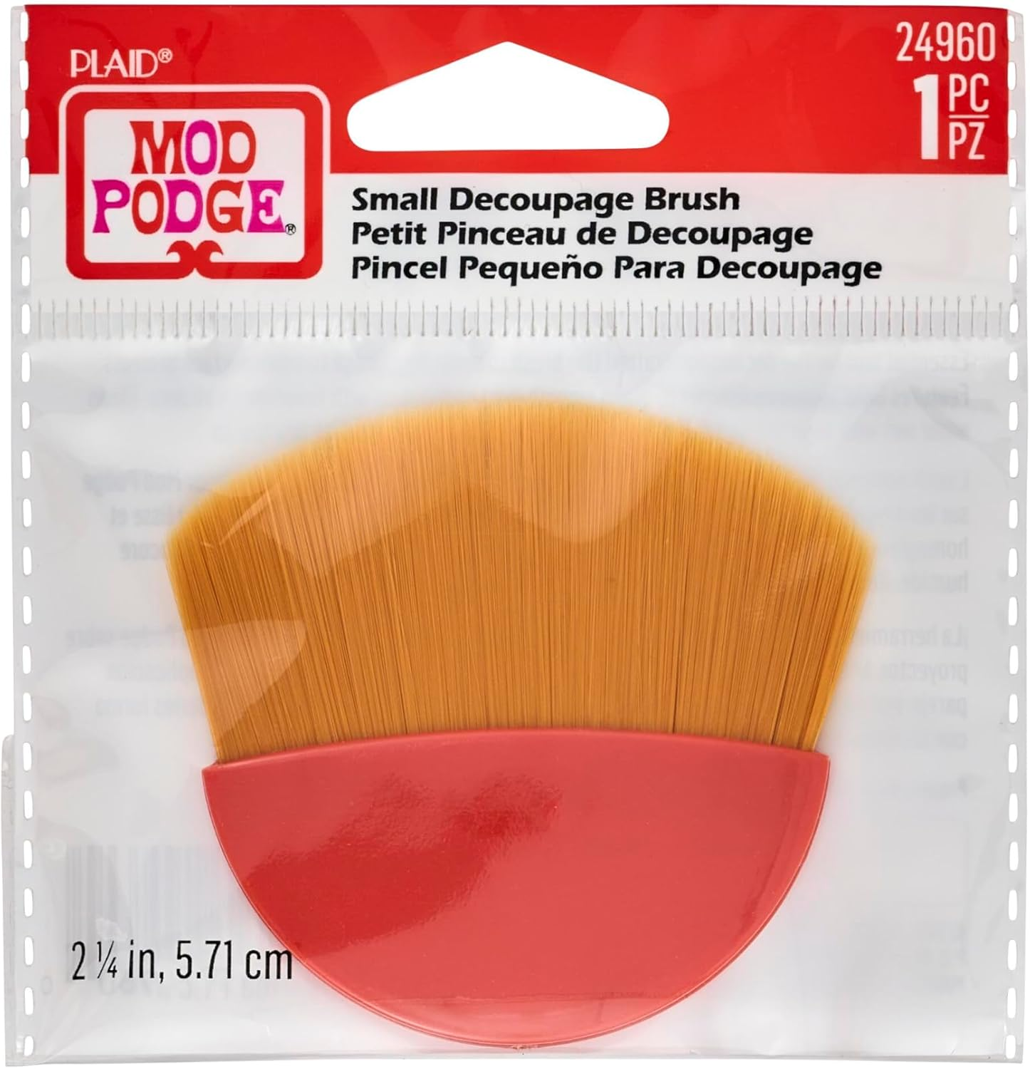 Mod Podge 10615 3 Piece Short Handle Brush Set image number 6