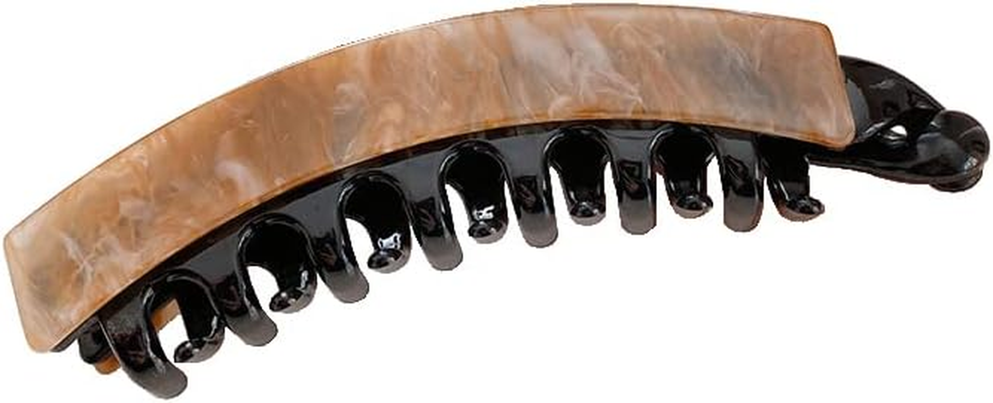 Qingoo Banana Hair Clip, Hair Accessory, Ponytail Holder, Headpiece for Women and Girls, 1 Piece (10.8 Cm X 3.2 Cm, Light Purple)