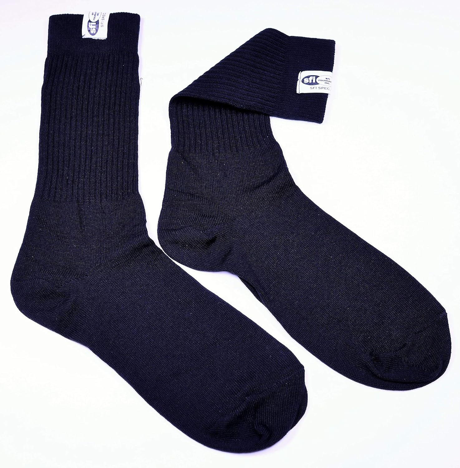 Racequip Socks SFI 3.3 Fire Retardant FR Black image number 1