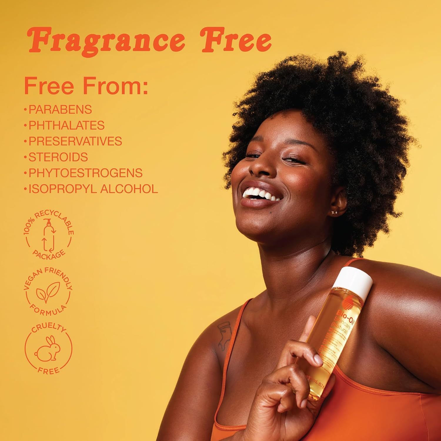 Bio-Oil Natural Skincare Oil, Serum for Scars and Stretch Marks, Face and Body Moisturizer for Dry Skin, Hair Oil, for All Skin Types, 4.2 Oz image number 1