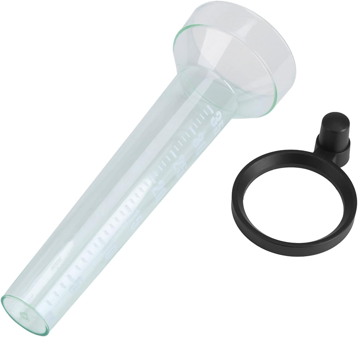 Cryfokt Accurate Rain Tube for Garden Outdoor Yard 35Mm Capacity with Premium Material Easy Reading Light Green Plastic image number 1