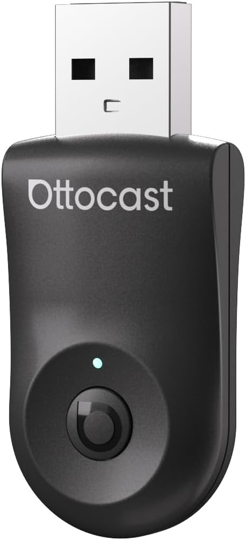 OTTOCAST Mini 2In1 Wireless Carplay Adapter for Apple Iphone with GPS Passthrough, Android Auto Car Adapter, Plug & Play, Convert Wired to Wireless Car Play Dongle to USB& USB-C, No Delay