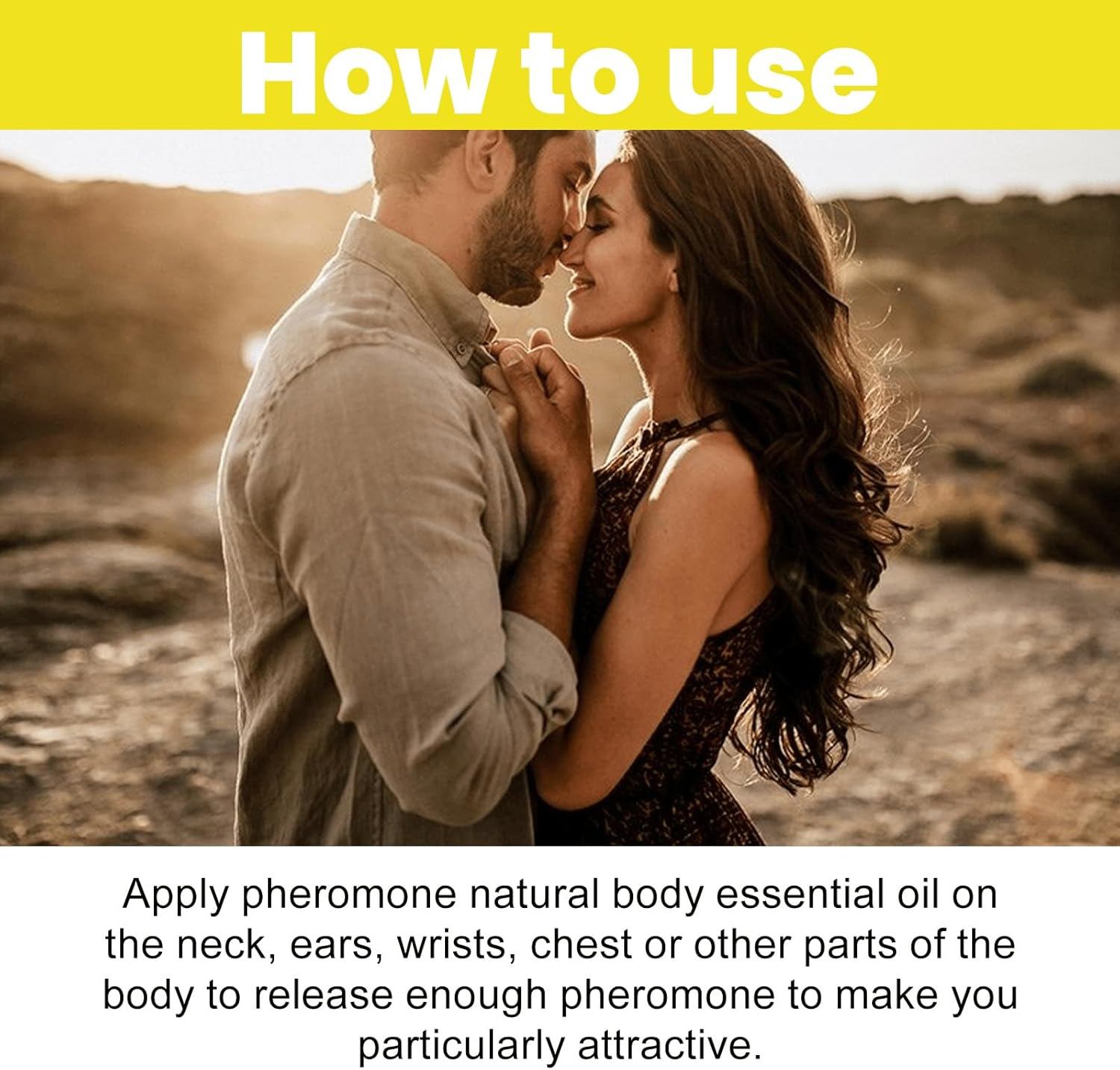 Pheromone-Inspired Body Oil for Men &ndash; Natural Fragrance Essential Oil with Subtle Long-Lasting Scent &ndash; Lightweight Personal Perfume for Neck, Wrist & Skin (2Pcs) - 2Pcs image number 2