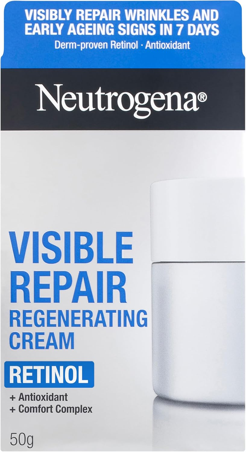 Neutrogena Visible Repair Retinol Regenerating Cream 50G image number 4