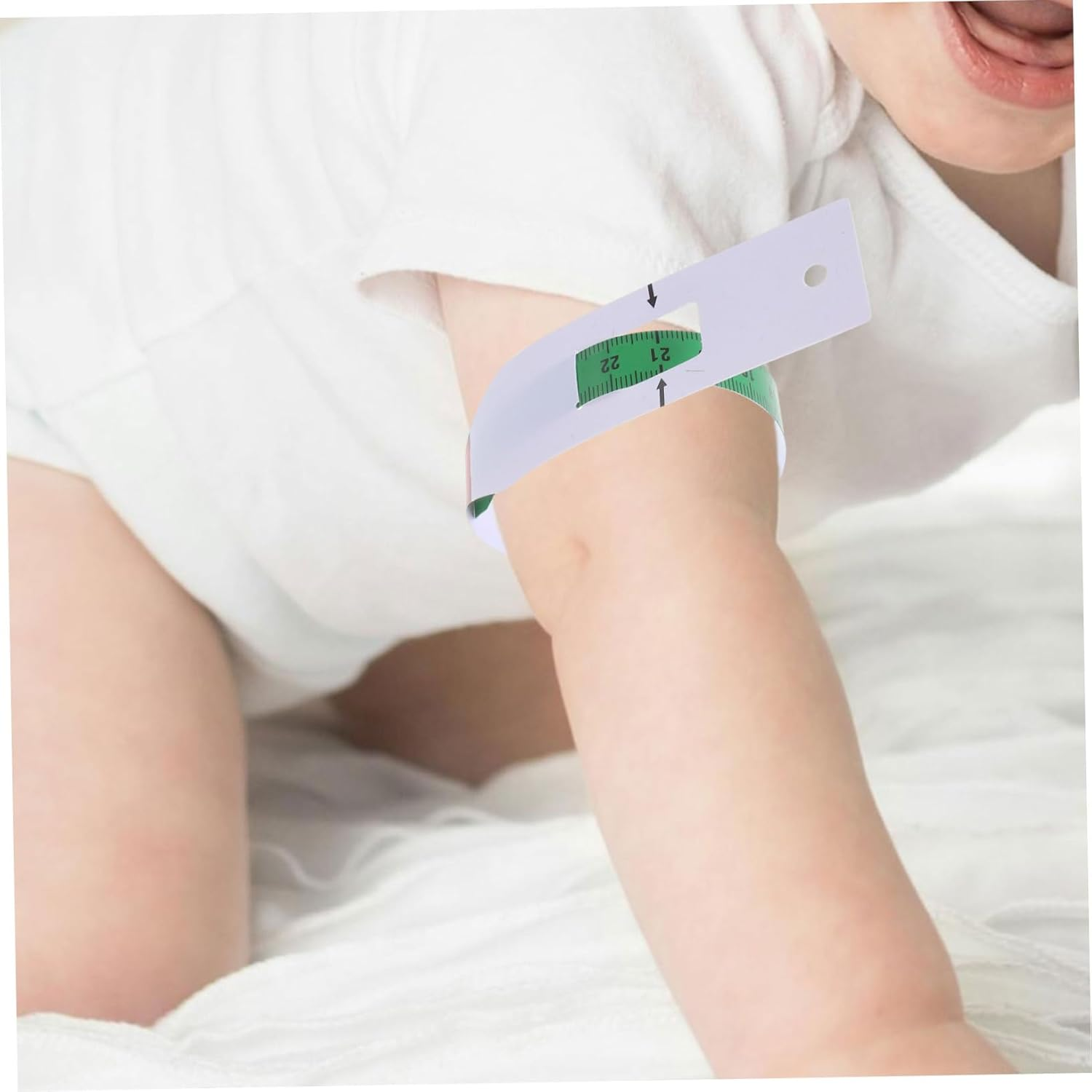 HOMSFOU Baby Head Circumference Measuring Ruler, 24Inch Head Measuring Tape, PP Plastic Infant Head Circumference Tape 26Cm+60Cm image number 6