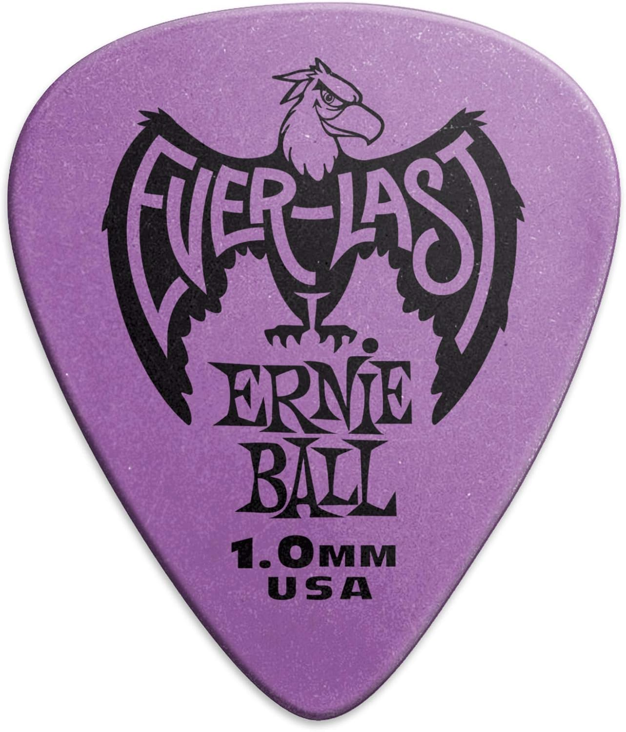 Ernie Ball 1.0Mm Purple Everlast Picks 12-Pack image number 1
