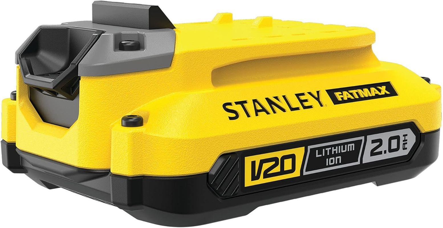 STANLEY FATMAX V20 | 18V 2.0Ah Lithium Battery - State of Charge Indicator, Compact Lithium-Ion Power for All V20 Tools image number 5