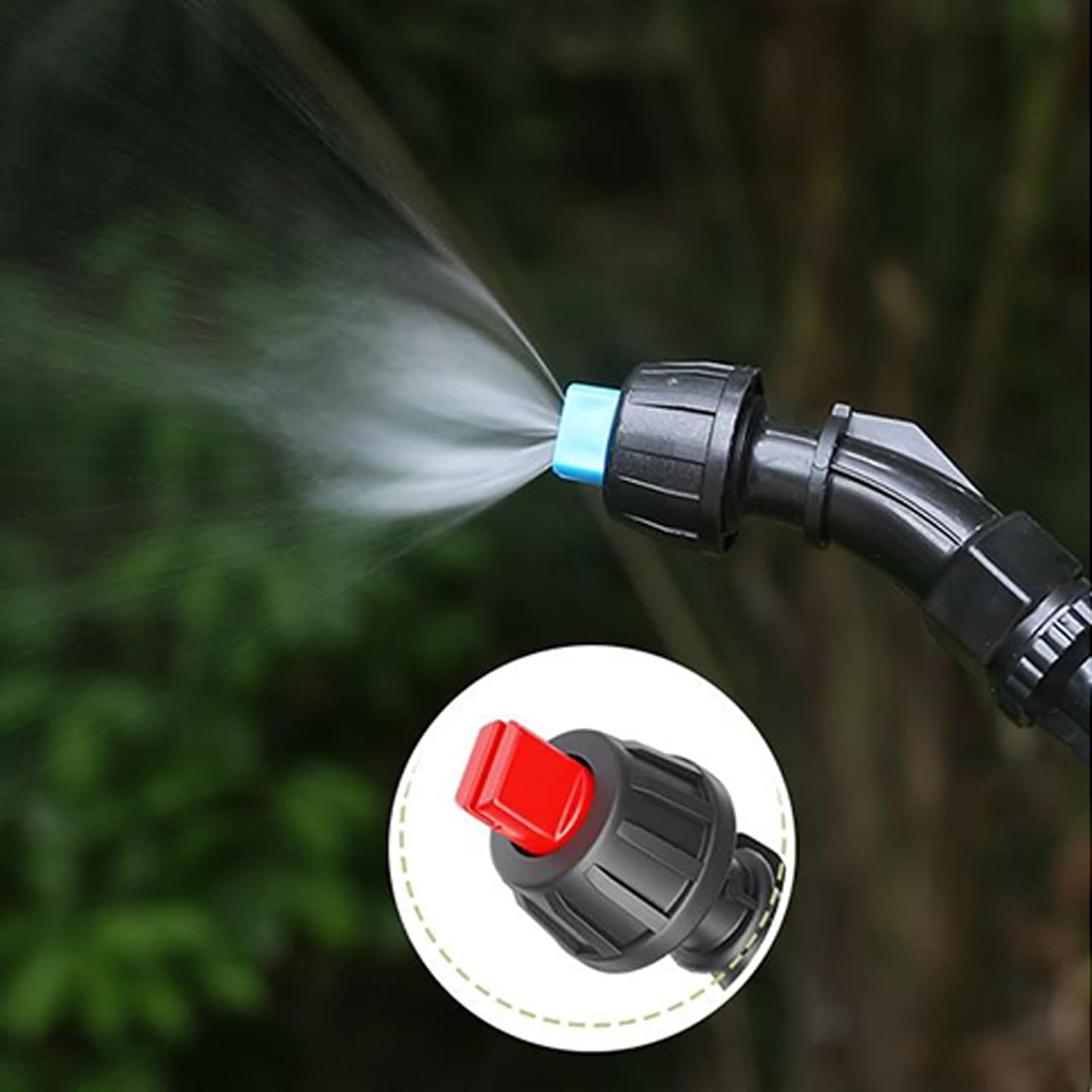 Electric Backpack Sprayer,Type-C Rechargeable Battery Sprayer | Gardening Supplies with 3 Nozzles for Watering Fertilizing Cleaning Fumigation Farm Greenhouse Landscaping Yard image number 6