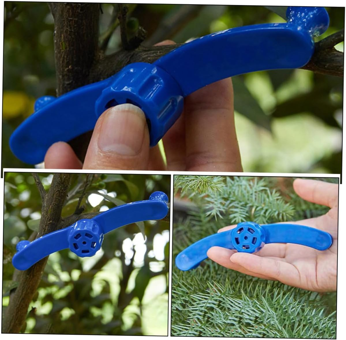 KONTONTY 6Pcs Strong Fruit Tree Bender Clips for Gardening Plant Branches Clips Tree Supports for Gardeners image number 4