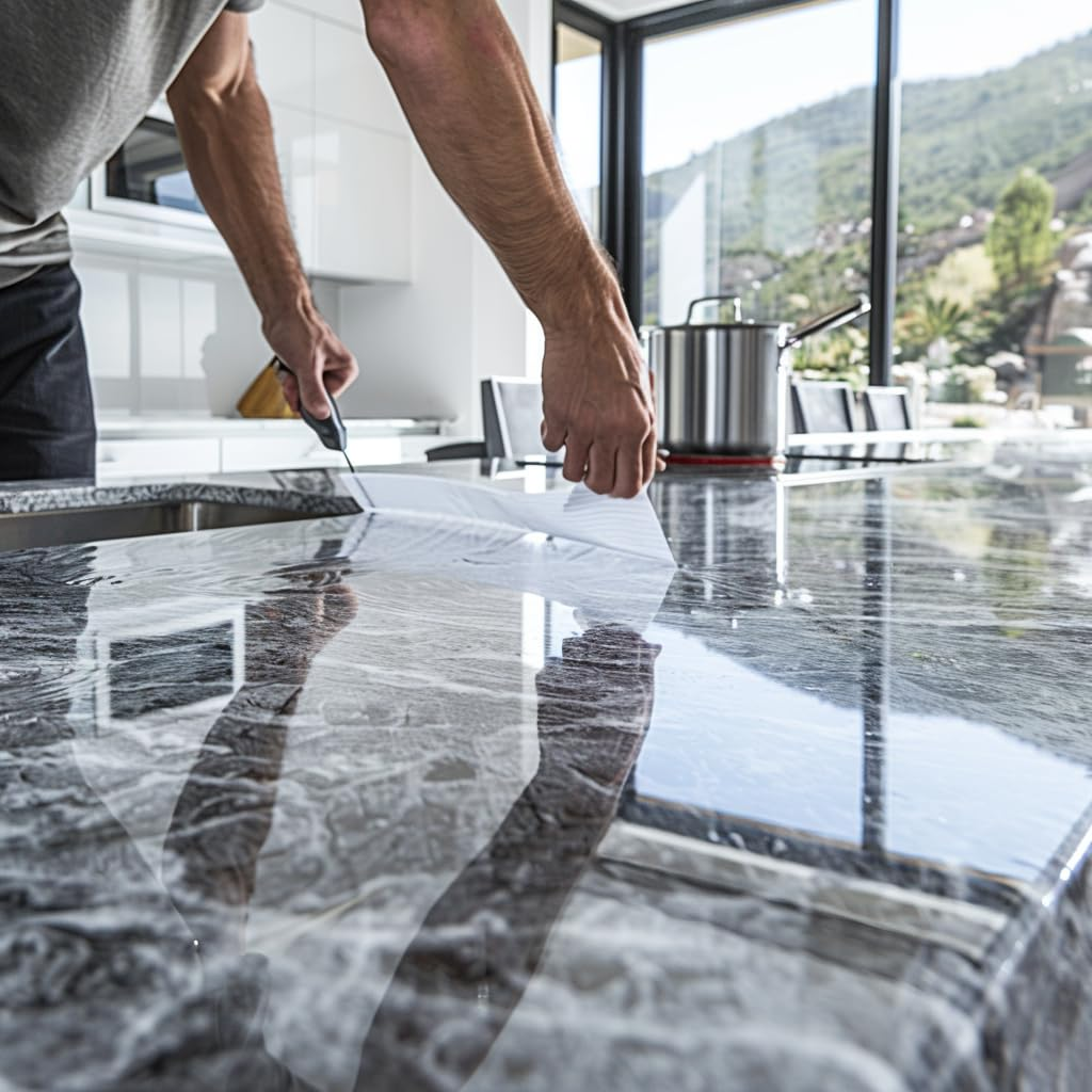 XPEL Gloss Surface Protection Film 12" X 48" - Premium Cover for Furniture and Tools image number 3