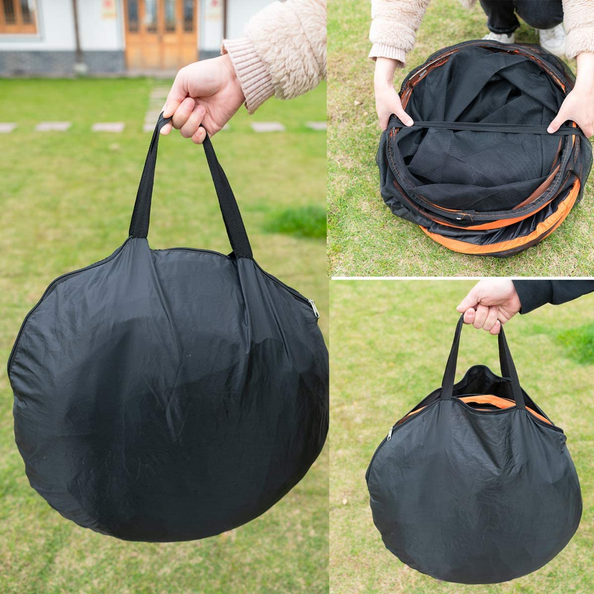 Portable Cat Playpen Outdoor Enclosures -4 in 1 Folding Play Tent Tunnel Cube Compound Pet House for Cat Puppy Dog Rabbit image number 4