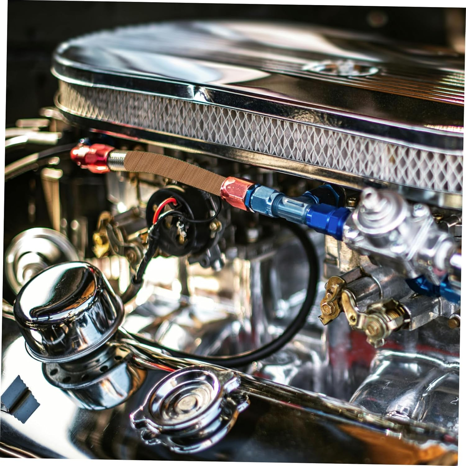 Amosfun High Temp Resistant Adhesive Tape PTFE Coated for Electronic Device Protection Static Prevention Wear and Abrasion Resistant Thick image number 5